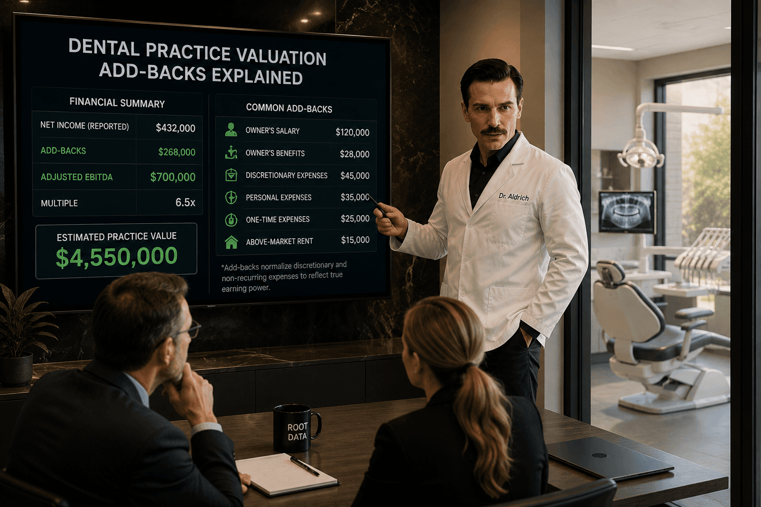 Dental Practice Add-Backs Explained: Which Expenses Count in a Valuation?